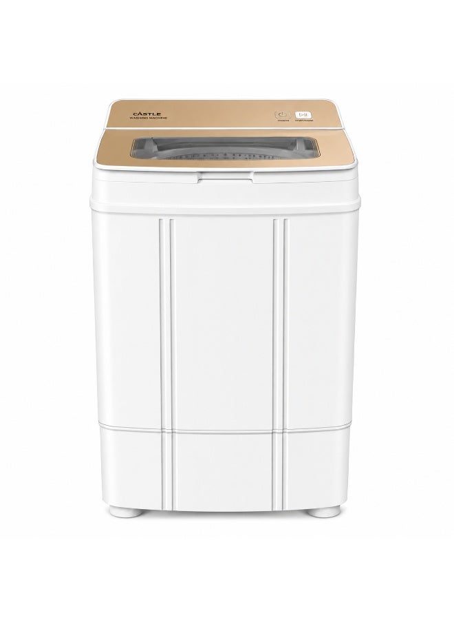 كاسل غسالة أطفال كاسيل 4 كيلو باب زجاج أبيض × ذهبي – CWM1450G - Image 1
