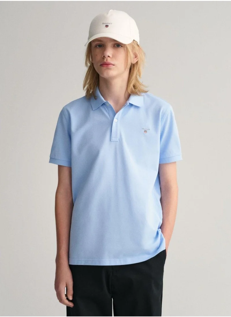 GANT Gant Teen Boys Original Pique Polo Shirt
