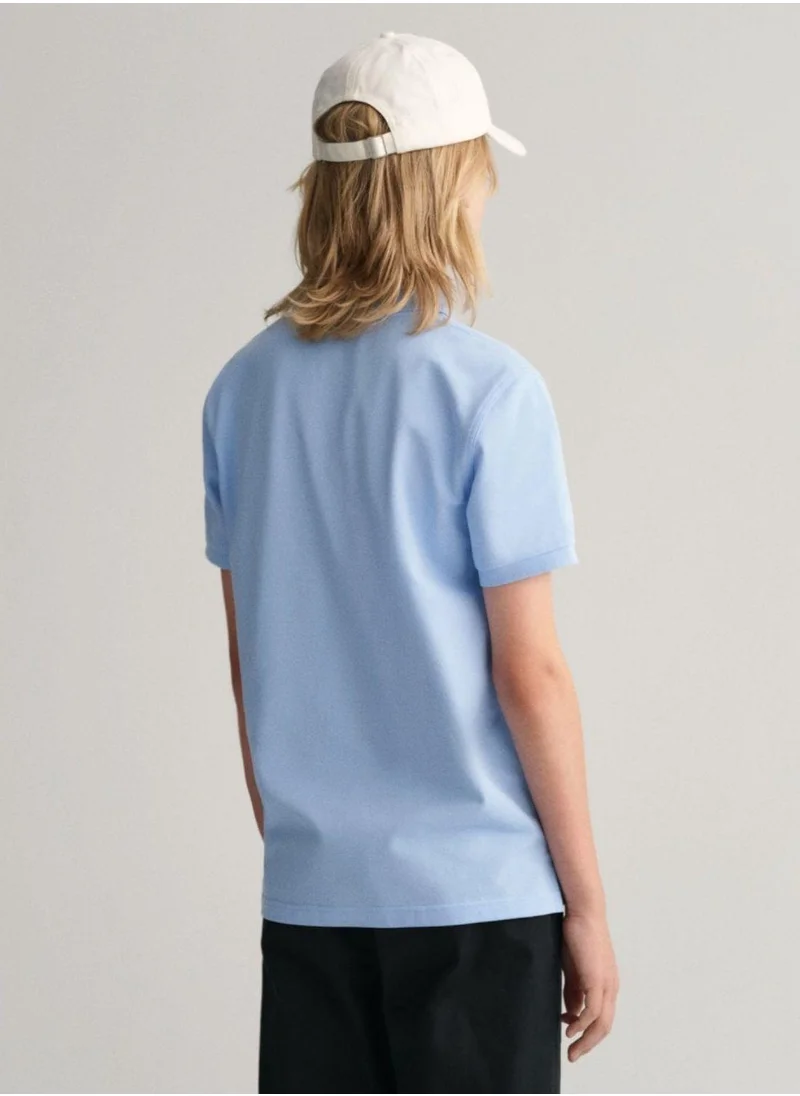 GANT Gant Teen Boys Original Pique Polo Shirt