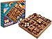 BSIRI 16 in 1 Wooden Brain Teaser Puzzles for Adults and Teens or Kids Interlocking 3D Mini Wood Mind Games Hand Puzzle Teasers Set Toys Coffee Table Games Gift - Image 2