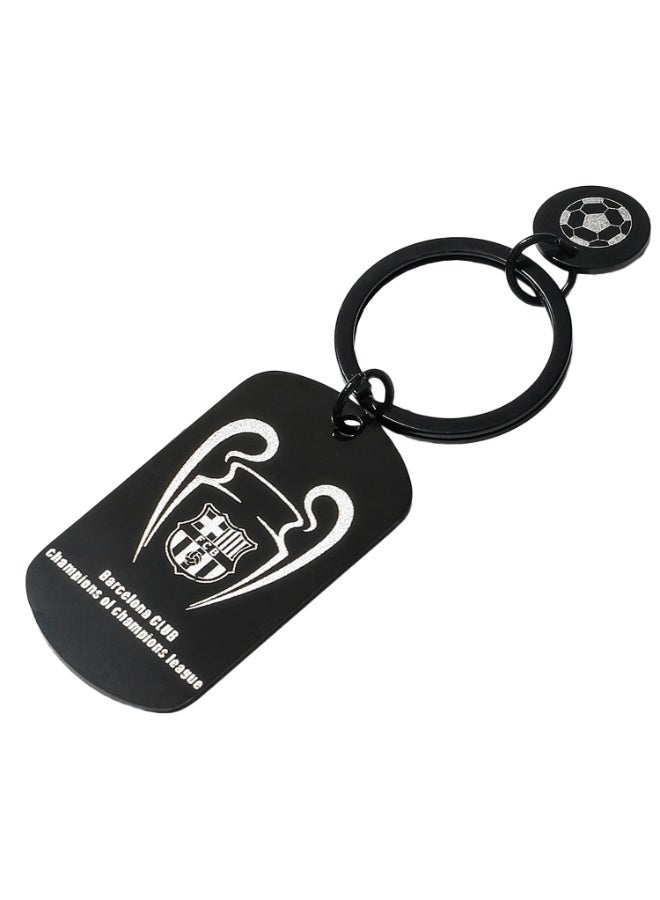 KeyAmor lux Barcelona keychain for Barcelona team fan, comes in fancy gift box which makes it a perfect choice for a special gift  - Image 2