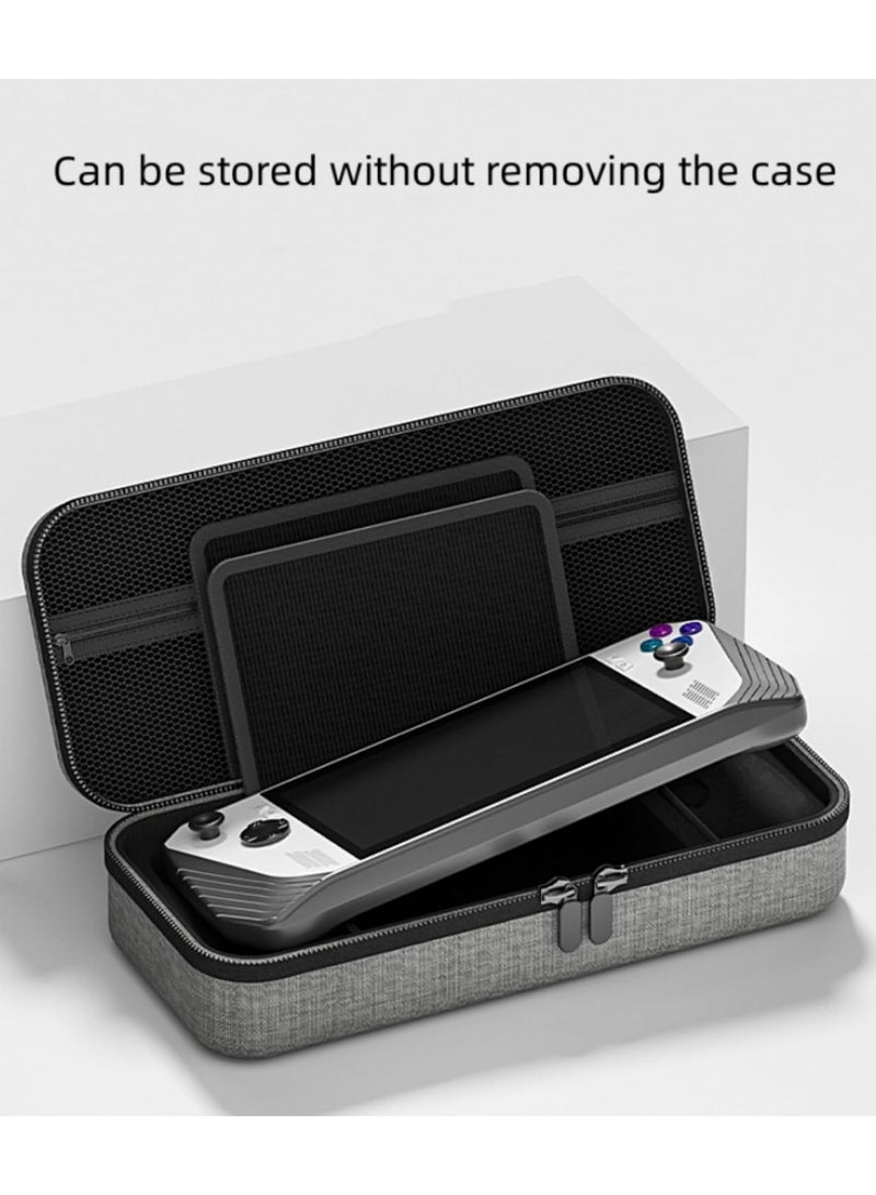 EVA Carrying Case for ROG Ally-Waterproof, Shockproof, Anti-Drop Handheld Game Console Storage Bag with Inner Partition, Perfect for Accessories & Travel, Ideal Gift for Gamers  - Image 4