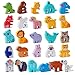 Melofaver Wooden Toddler Puzzles Montessori Toys ABC Alphabet Puzzle for Kids Ages 35 Cute Animal Shape Letters Matching Game Preschool Learning Educational Toys Gift for Girls Boys 3 4 5 Years Old - Image 2