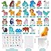 Melofaver Wooden Toddler Puzzles Montessori Toys ABC Alphabet Puzzle for Kids Ages 35 Cute Animal Shape Letters Matching Game Preschool Learning Educational Toys Gift for Girls Boys 3 4 5 Years Old - Image 4