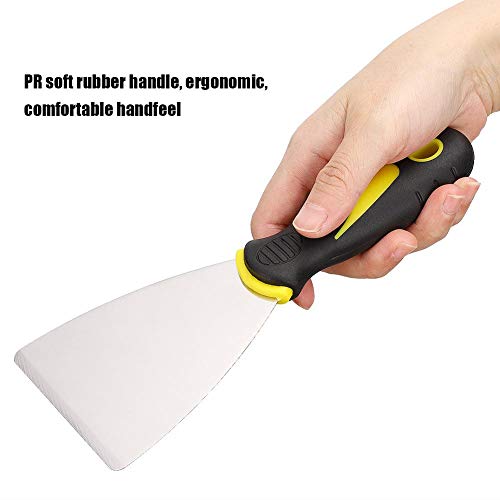 Wendry 3D Printer Spatula, 3D Print Cleaner Scraper, 3D Printer Tool Stainless Steel 3D Printer Hot Bed Shovel, Spatula for 3D Printing Resin Removal - Image 3