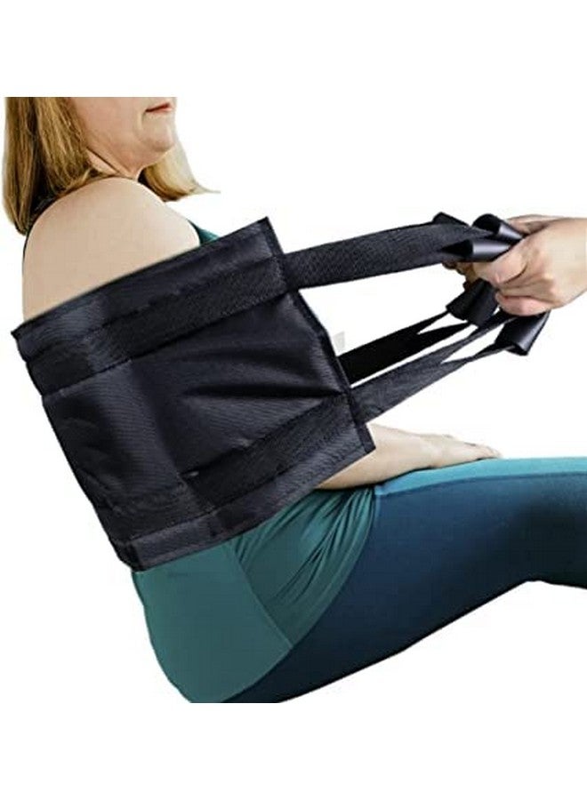Dhadh Transfer Belt for Patient,Transfer Lift Sling,Elderly Safety Lifting Aids,Home Bed Assist, Mobility Belt for Patient, Black - Image 1