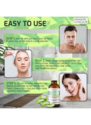Collagen Face Serum Skin Care Anti Aging Moisturizer For Skin Tightening, Brightening & Hydrating. Facial Collagen Peptide Booster Helps Smooth & Plump Dry Skin, 1.75 Fl Oz, 2-Pack - pzsku/Z0DC63023AE8C0826B7BEZ/45/_/1687704836/5d7107eb-5524-4420-8a7f-e7e32a3736a2