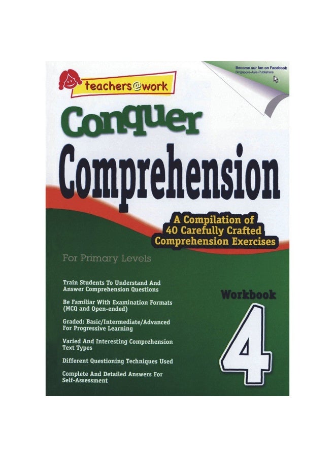 SAP Conquer Comprehension For Primary Levels Workbook 4