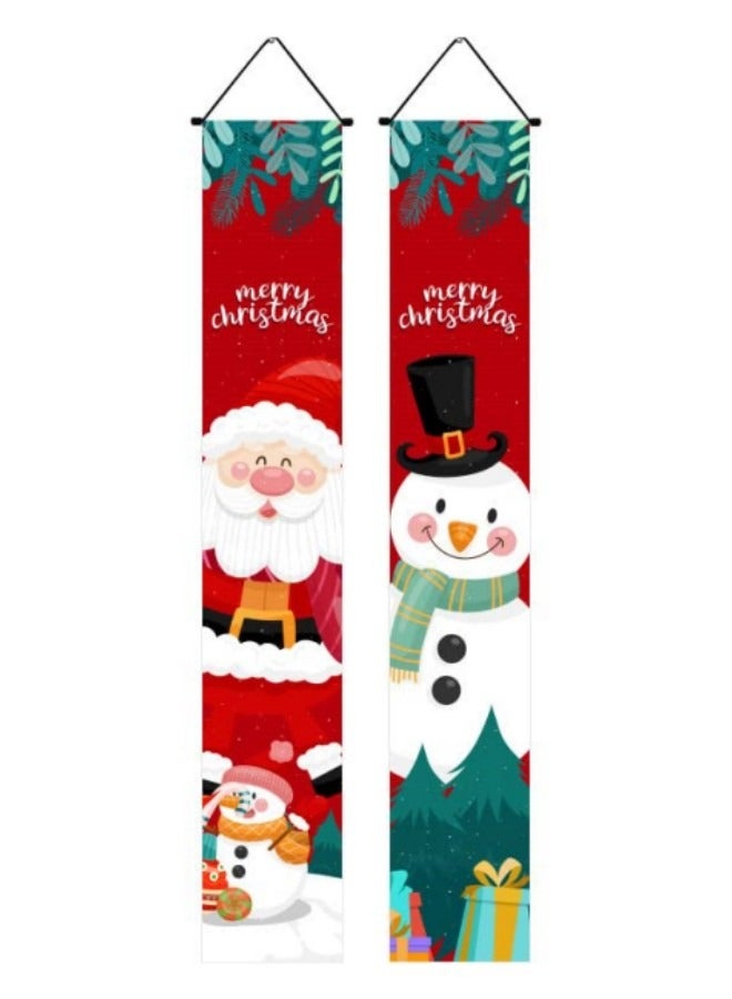 GGEROU Porch Sign Decorations, Festival Banners Hanging Sign - Image 1