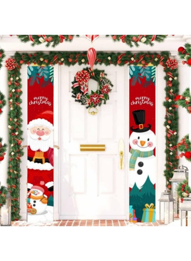 GGEROU Porch Sign Decorations, Festival Banners Hanging Sign - Image 2