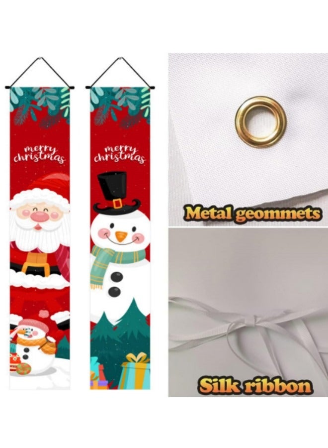 GGEROU Porch Sign Decorations, Festival Banners Hanging Sign - Image 4