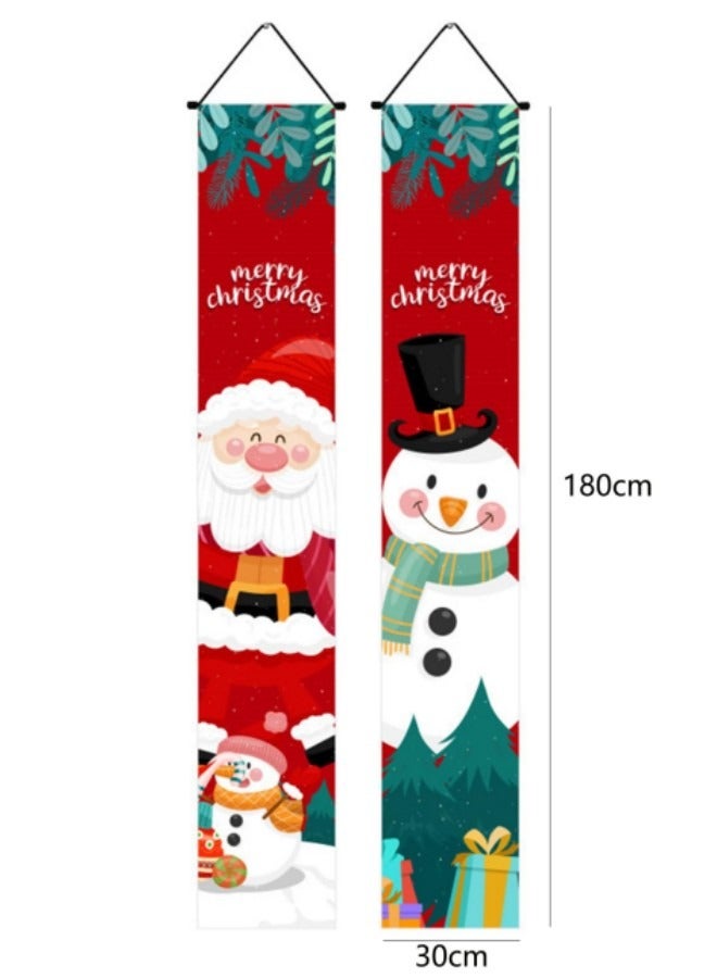 GGEROU Porch Sign Decorations, Festival Banners Hanging Sign - Image 3