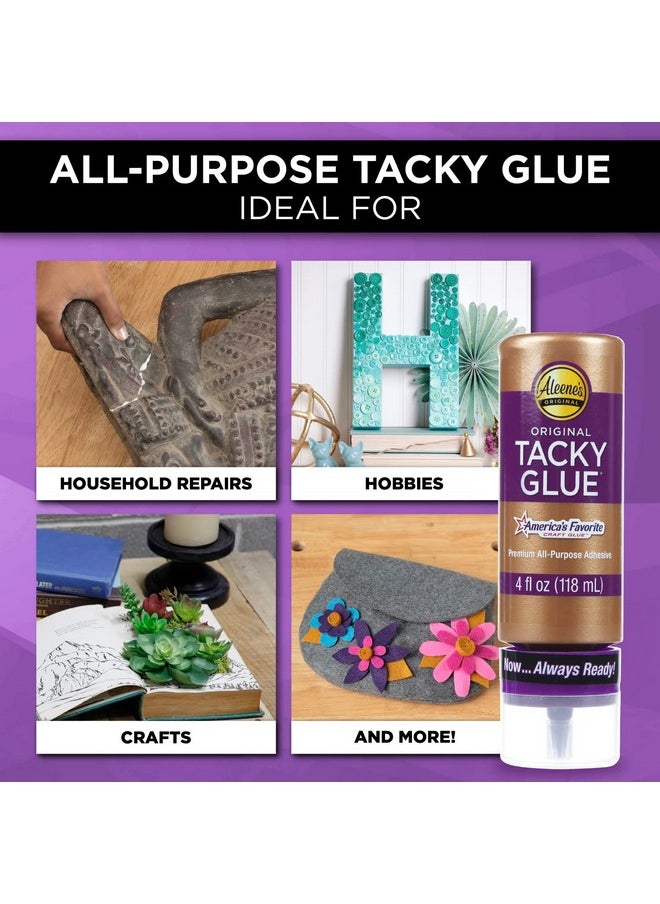 Aleene's Always Ready Tacky Glue 4 Oz Original  - Image 4