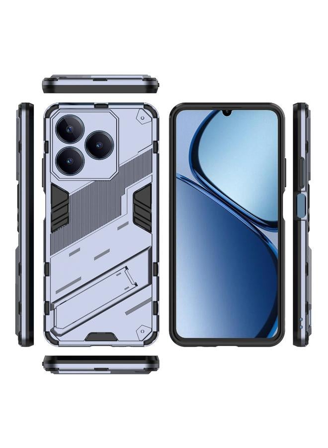 اس-توب جراب لهاتف Realme C63 4G Global Punk Armor 2 في 1 PC + جراب هاتف TPU مع حامل - Image 3