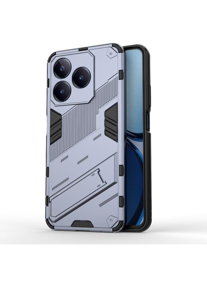 اس-توب جراب لهاتف Realme C63 4G Global Punk Armor 2 في 1 PC + جراب هاتف TPU مع حامل - Image 1