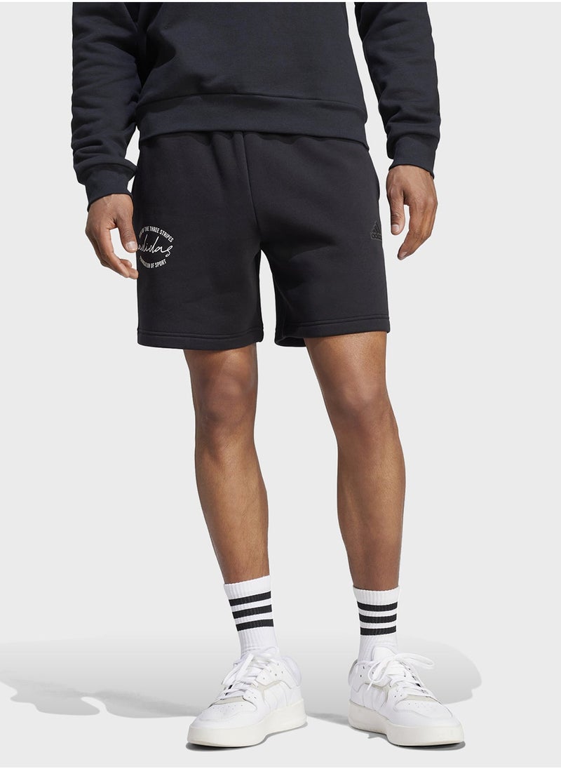 Adidas - Brand Love Shorts - Image 1