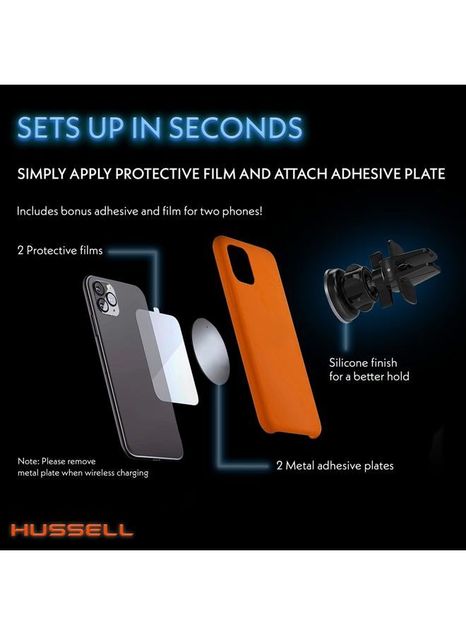 HUSSELL Magnetic Air Vent Car Phone Mount - Image 4