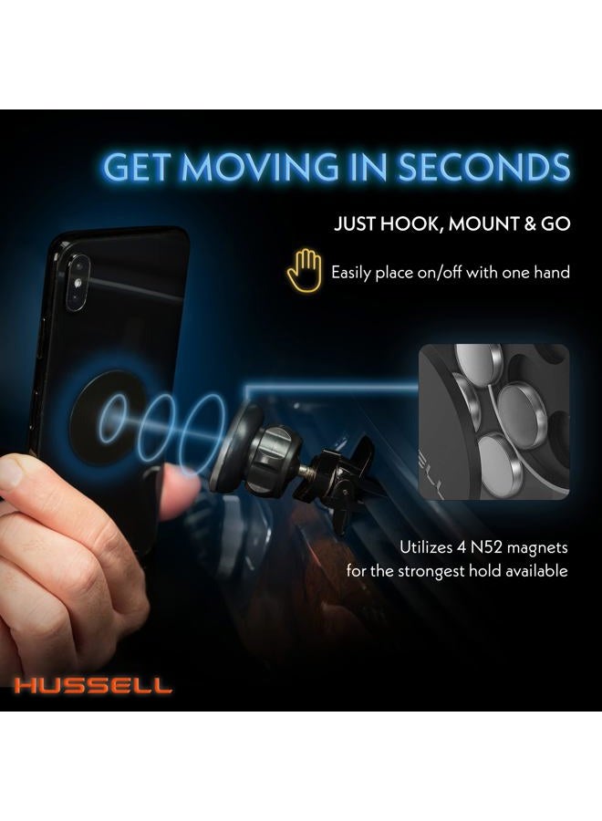 HUSSELL Magnetic Air Vent Car Phone Mount - Image 2