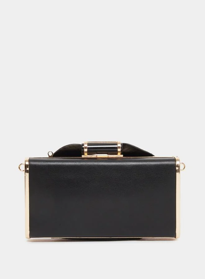 ستايلي Styli Floral Corsage Bag with Chain Strap