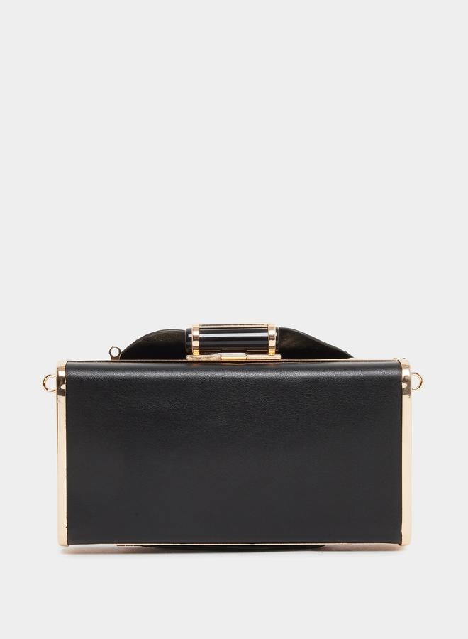 Styli Floral Corsage Bag with Chain Strap - Image 2