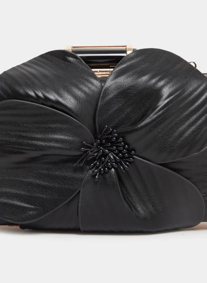 Styli Styli Floral Corsage Bag with Chain Strap
