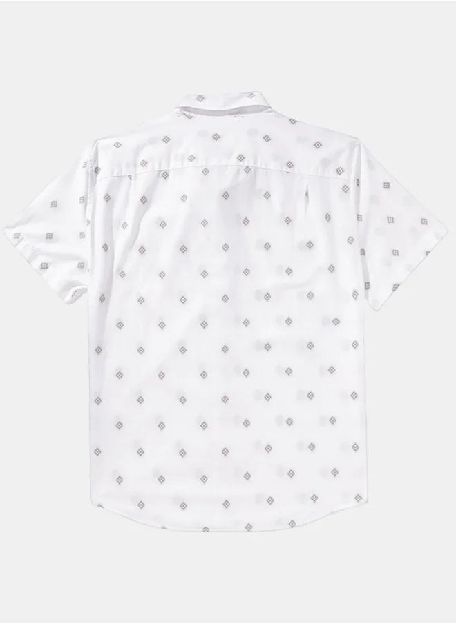 امريكان ايجل AE Poolside Printed Button-Up Shirt