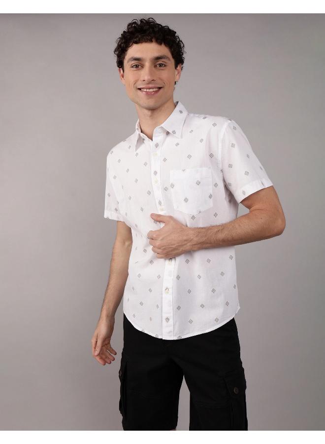 امريكان ايجل قميص بأزرار مطبوع للمسبح - Image 1