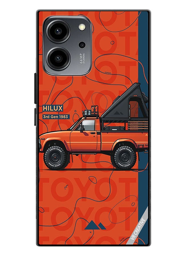 VR CREATIVE Protective Case Cover For Honor 80 SE Hilux 3Rd Generation 1983 Truck Design Design Multicolour - Image 1