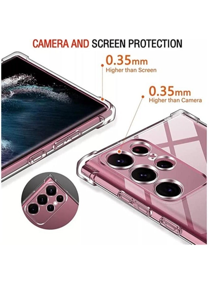 MUNTAQI Samsung Galaxy S23 Ultra Clear Back Cover Case, Ultra Clear, Best Camera Protection Anti-Slip Grip | Slim & Protective Back Case Cover for Samsung Galaxy S23 Ultra ClearMany mobile phone cases are des - Image 3