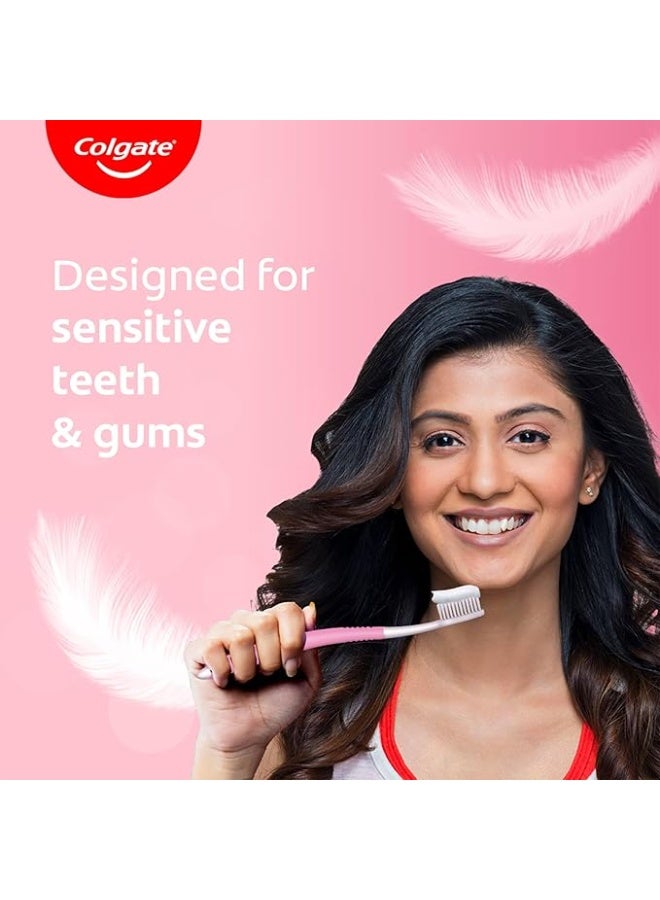 Colgate Toothbrush Sensitive, Pack of 4 Brushes - Image 3