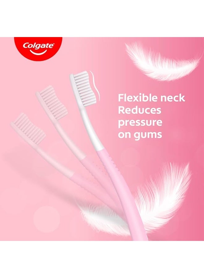 Colgate Toothbrush Sensitive, Pack of 4 Brushes - Image 4