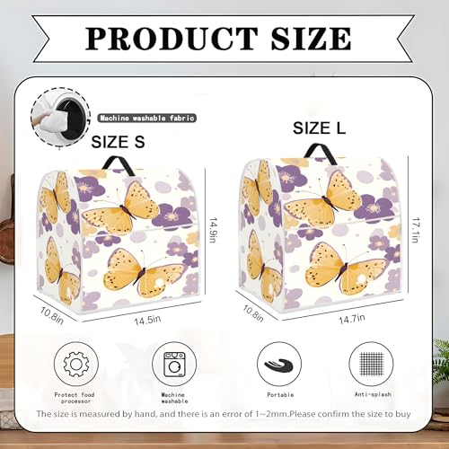 BVBOX Mixer Dust Cover for 68 Qt Stand Mixer Cloth Cover with 2 Storage Pockets for Stand Mixer Protective Covers Large for 68 Quart Mixer - Image 3