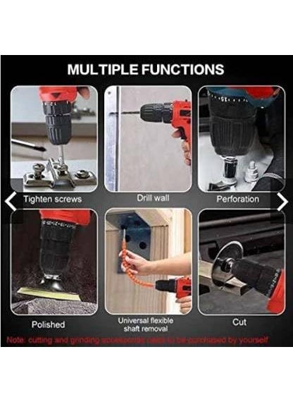 XDLB XDLB HID 21v Cordless Powerful Driver Set with 24 Tools and 2 Battery Included Power Hand Tool Kit 24 Tools  - Image 5