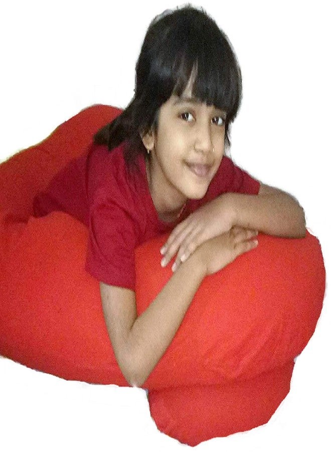 Coca Industries with Hi Flipper Kids Comfort-U-Shaped Body Pillow for Kids (Orange) Pillow Cover (Limited Edition) - Image 3