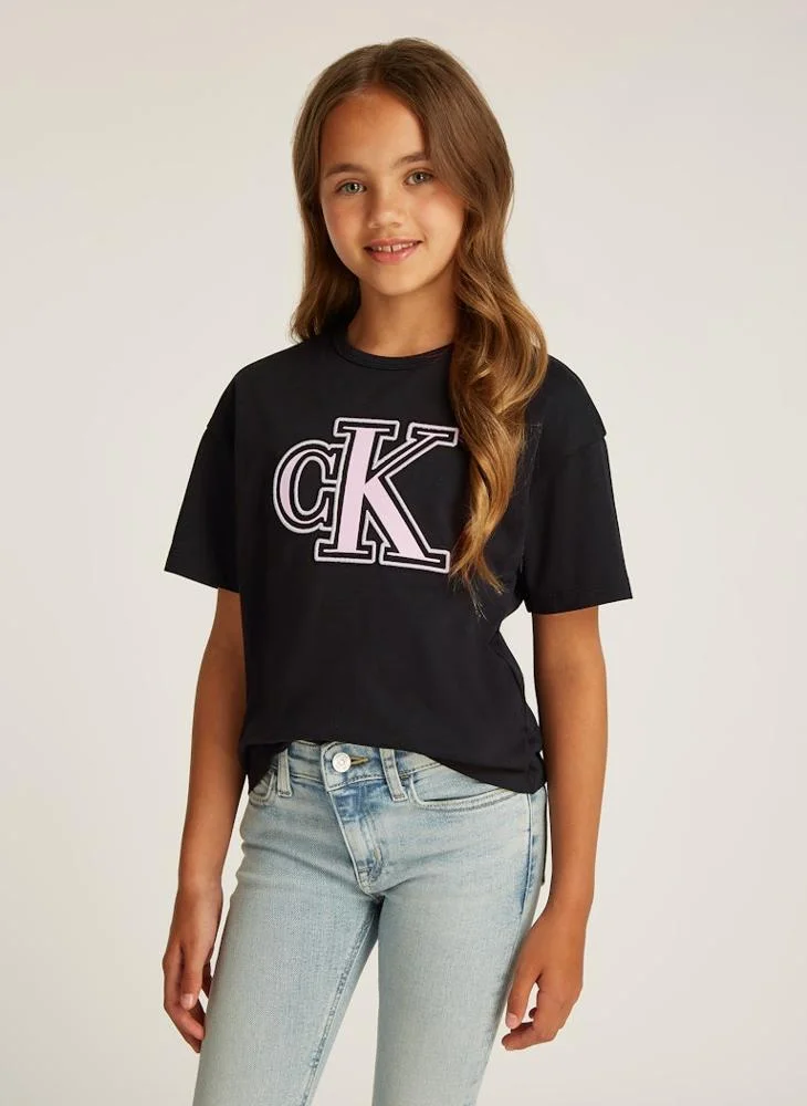 كالفن كلاين جينز Kids Graphic Logo T-Shirt