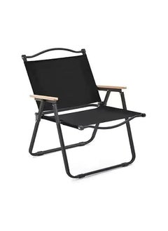 Value Portable Camping Chair Foldable Fishing Picnic Chair with Wooden Handle  - Image 1