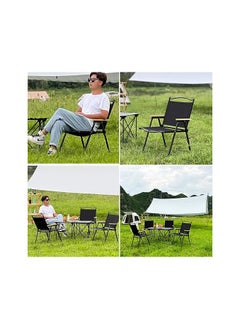 Value Portable Camping Chair Foldable Fishing Picnic Chair with Wooden Handle  - Image 3