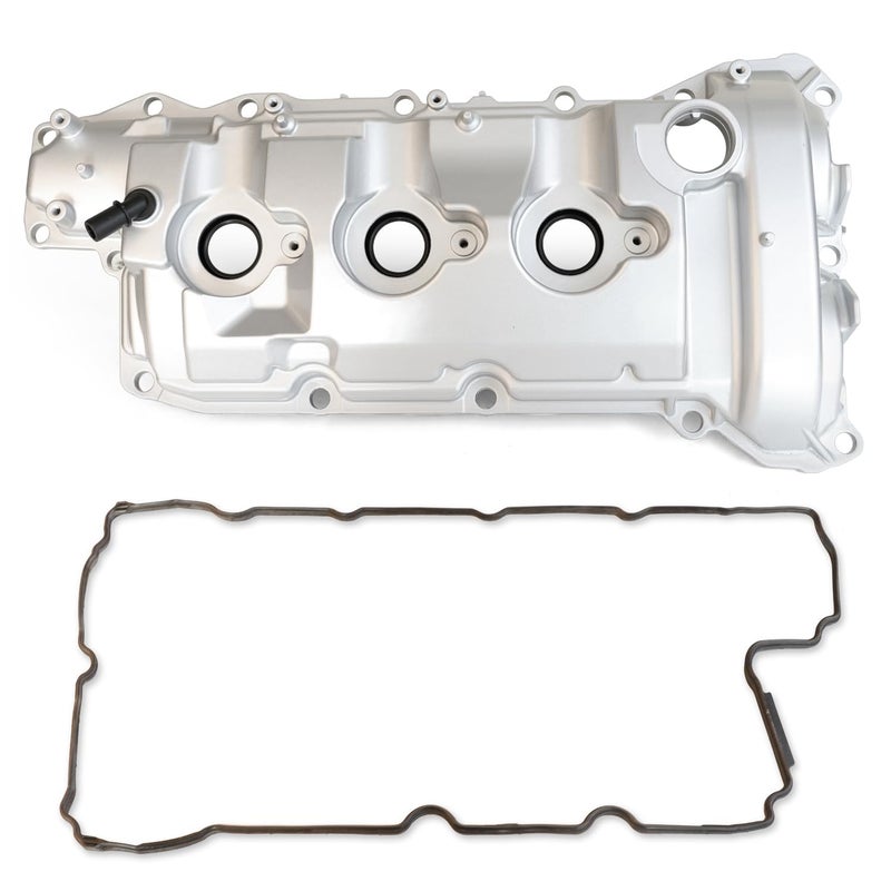 MILIPARTS Engine Valve Cover Compatible with Chevrolet Equinox Enclave Traverse Camaro Impala Cadillac SRX CTS CTS STS Buick Lacrosse Saturn Outlook GMC Acadia Terrain 30L 36L 20082017