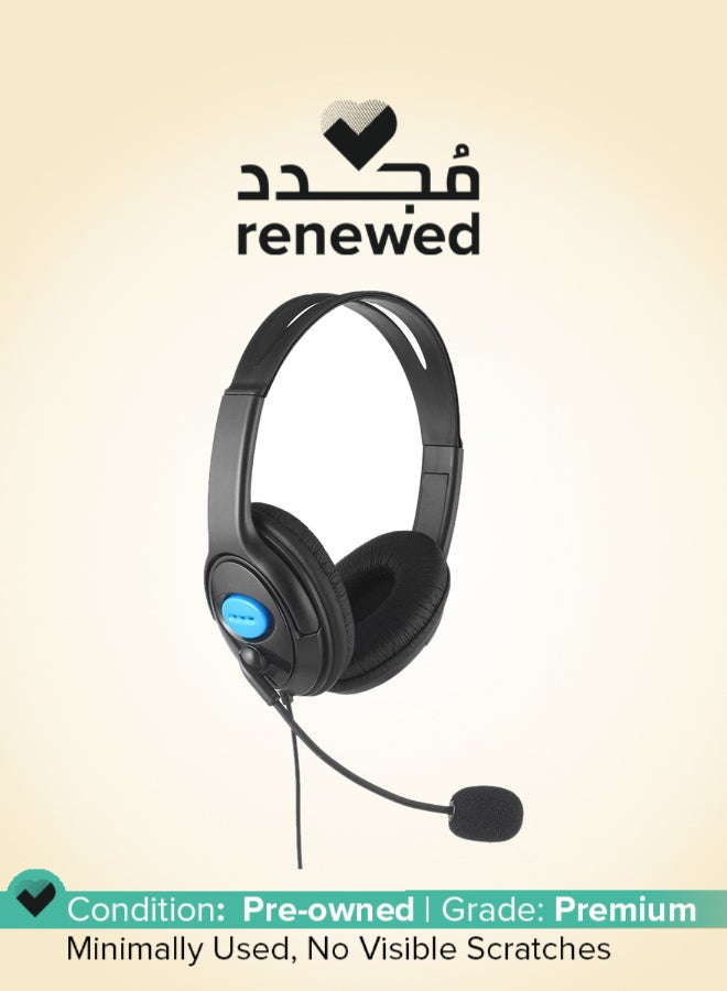 سماعة ألعاب سلكية مجددة مع ميكروفون لجهاز PS4 / PS5 / XOne / XSeries / Nswitch / PC - Image 1