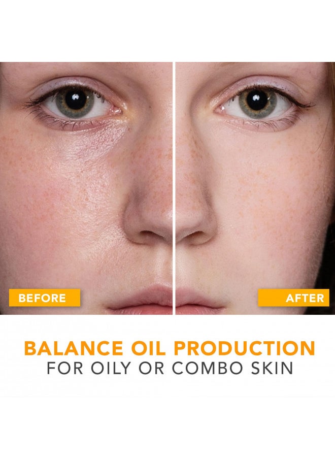 Beauty by Earth Oil Control Face Moisturizer - Natural & Organic Anti Aging Facial Moisturizer for Men & Women, Best Face Moisturizer for Oily Skin or Acne Moisturizer, Face Moisturizer with Hyaluronic Acid - 1 Fl Oz  - Image 2