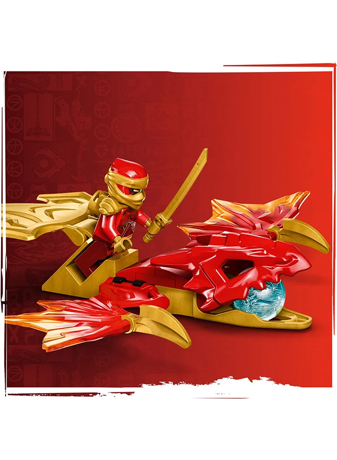 ليغو 71801 NINJAGO Kai’s Rising Dragon Strike Toy Ninja Playset with Kai Minifigure, Building Set for Kids, Gift Idea for Boys and Girls Aged 6 Years Old and Over