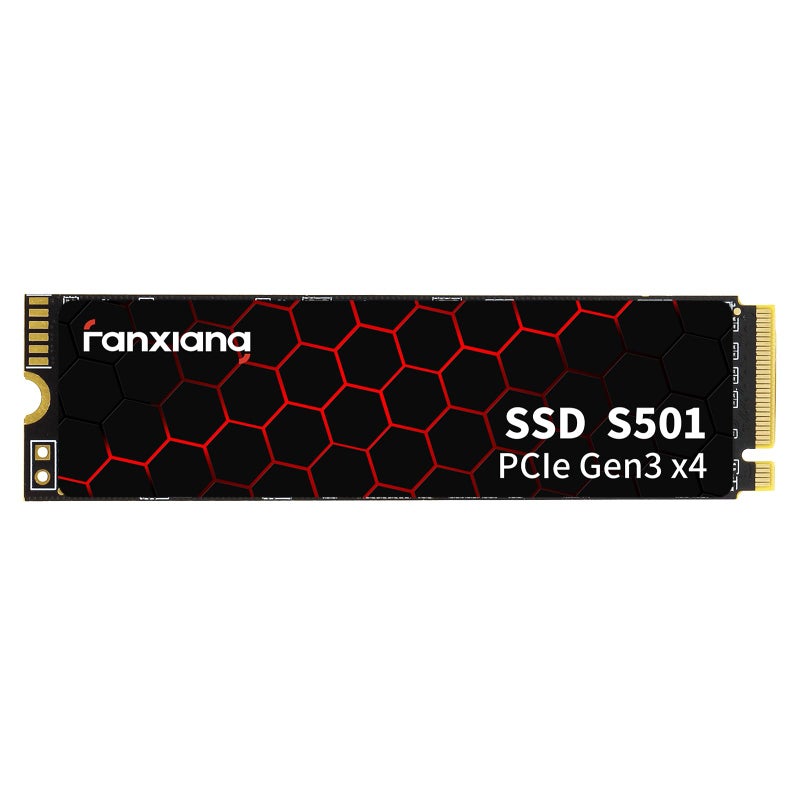 fanxiang فانشيانغ S501 256GB NVMe SSD 3D NAND1.3 PCIe Gen3x4 M.2 2280 محرك أقراص ثابت داخلي (سرعة قراءة تصل إلى 2,050 ميجابايت/ثانية) متوافق مع اللابتوب وكمبيوتر سطح المكتب - Image 1
