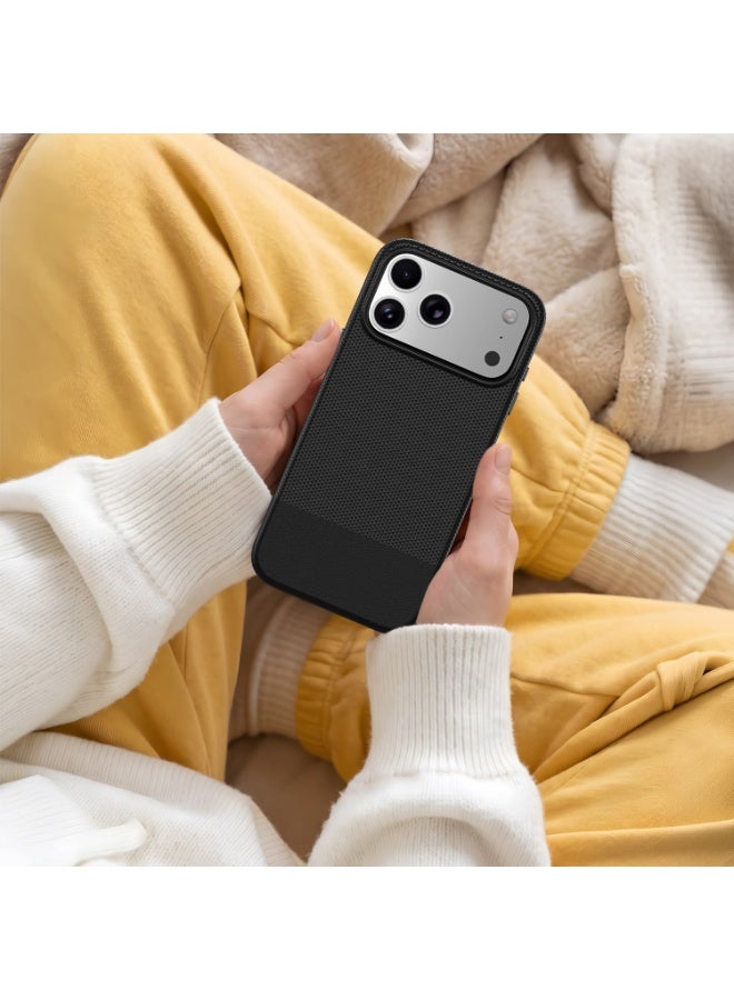 جرين ليون حافظة MagSafe لهاتف iPhone 18 Pro Max، مزيج من البولي كربونات (PC) والجلد الصناعي (PU)، حماية خفيفة الوزن - Image 3