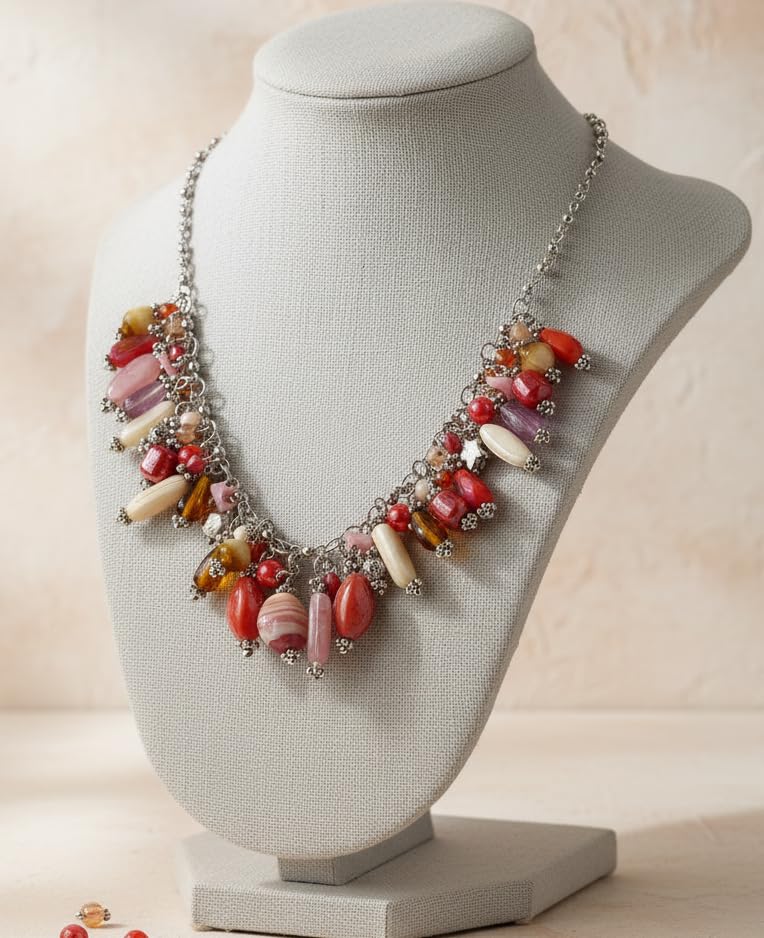 DCA Western Latest Trendy Boho Charms Fashion Jewellery Necklace for Women and Girls - Image 2