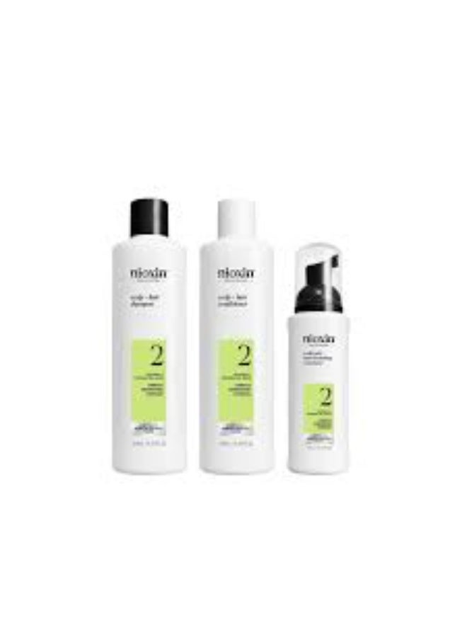 نيوكسين مجموعة تجريبية Nioxin System 2 - Image 1