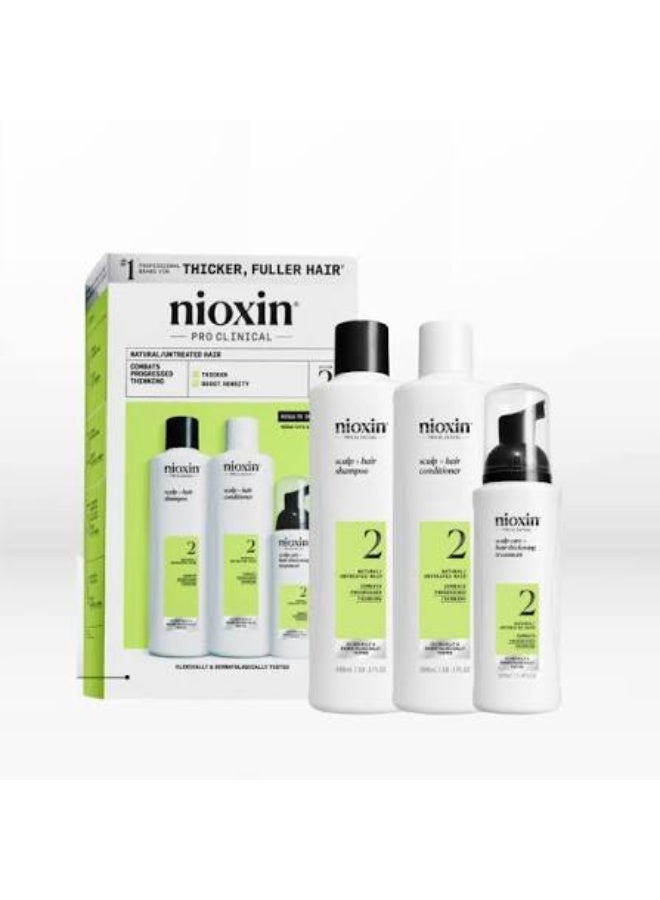 نيوكسين مجموعة تجريبية Nioxin System 2 - Image 2