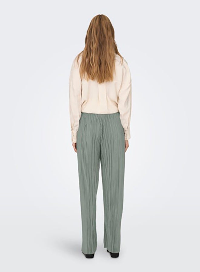 ONLY ONLY Womens Ravenna Plisse Pant Juniors  - Image 2