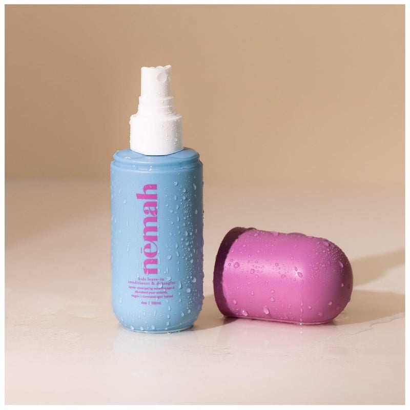 Nemah  Kids LeaveIn Conditioner  Detangler with Squalane Coconut Oil and Rosemary  DermatologistTested Vegan  CrueltyFree  4 oz