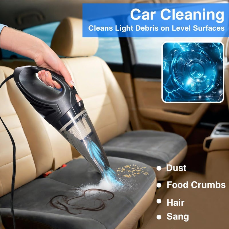 Miloll Portable Handheld Car Vacuum Cleaner - Image 3
