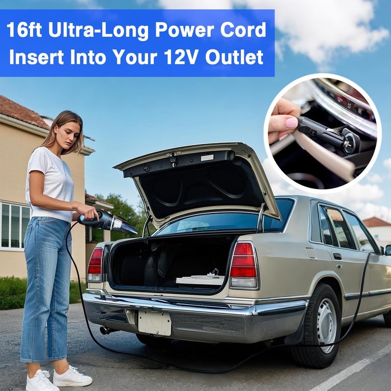 Miloll Portable Handheld Car Vacuum Cleaner - Image 5